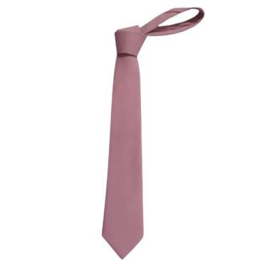 Imagem de Gravata Clássica Fosca Semi Slim Rose Gold  15 Unidades - R E R GRAVAT