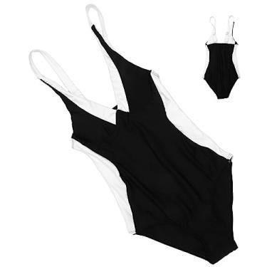 Imagem de Maiô feminino Peça de maiô para mulheres Maiô de natação para meninas Maiô feminino Maiô de natação Camisas de banho Maiô Trajes de banho Noodle Girl Child Steel Prop Spandex/864