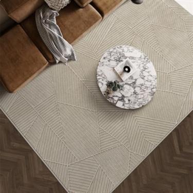 Imagem de Tapetes de estilo para sala de estar, tapete macio e fofo para sala de estar, tapete grosso e felpudo para vestiário, decoração de quarto de grande área (180x280 cm/A)