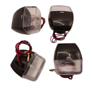 Imagem de Pisca Lente Cristal Pop 100 Xlr Bros 125 150 Tornado 4 Peças - ILLION 