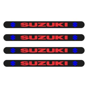 Imagem de Adesivo Protetor Tank Pad Compatível Suzuki - Logos Personalizados - C