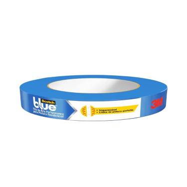 Imagem de Fita crepe 18mmX50m - 2090 Blue Tape - 3M