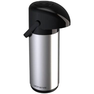 Imagem de Garrafa Térmica Verona 1 Litros Inox - - Unitermi Garrafa Termica Verona 1 L Inox - - Unitermi