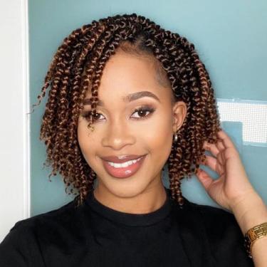 Imagem de Pacotes de cabelo de crochê Passion Twist AMELI 25 cm para mulheres ne