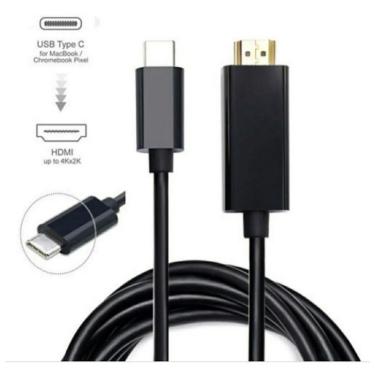 Imagem de Cabo Usb-c 3.1 Tipo C P Hdmi Tv 4k Galaxy Tab Séries S Note