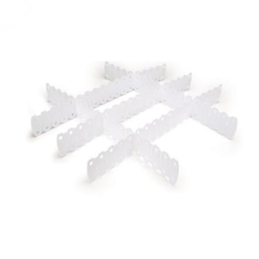 Imagem de Divisórias de Plástico Encaixáveis para Gavetas 5 Unidades