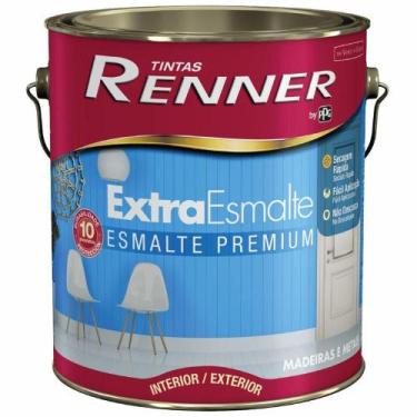 Imagem de Tinta Esmalte Extra Branco Renner 3,6lts - Tintas Renner