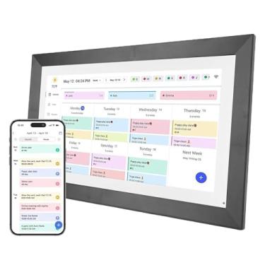 Imagem de Asixxsix Calendário Digital, Planejador Familiar Com Tela Sensível Ao Toque de 15,6 Polegadas Com Tela Interativa Full HD 1080P para Agendamento Perfeito, Montável Em Parede e Mesa (US)