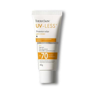 Imagem de Protetor Solar Theraskin UV Less FPS70 Gel Creme Sem Cor 40g