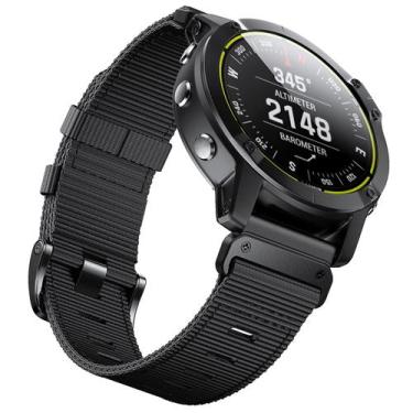 Imagem de Pulseira Compatível Garmin Fenix 7 6 5 Nylon Parafuso Torx - GETWELL, 