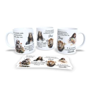 Imagem de Caneca Natalina Família Feliz, Porcelana Branca com Design Preto e Dourado, Mensagem Inspiradora em Português (12796)