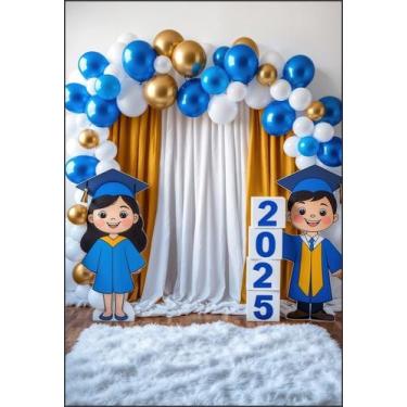 Imagem de Fundo Fotográfico Formatura Cenário Tecido 1,70 x 2,50m - Fadrix, FFOR