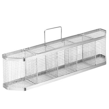 Imagem de Cesta universal de talheres de aço inoxidável WD28X10128 compatível com GE, Whirlpool, Kenmore, Maytag, Samsung, LG | Substitui WD28X10127, WD28X10131, WD28X10132, EA959351, PS959351