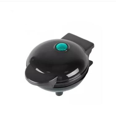 Imagem de Mini Máquina de Donuts Elétrica 3 Furos Cozimento Rápido 110V(preto)