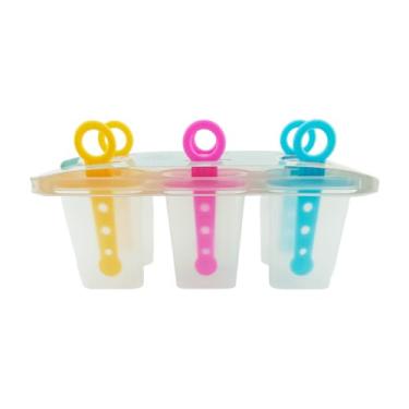 Imagem de Kit 6 Formas Plásticas Para Picolé 8cm