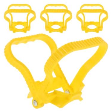 Imagem de AUTSUPPL 4 peças de alça de jarro de água com pegador ergonômico para garrafas de água de galão, design antiderrapante confortável para transporte fácil