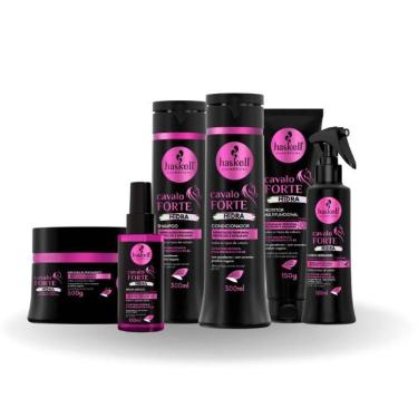 Imagem de Kit Hidratação E Crescimento Cavalo Forte Hidra Haskell 300ml