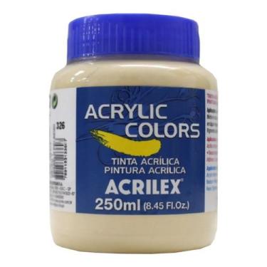 Imagem de Tinta Acrylic Colors 250ml G1 326-amarelo Acrilex, 326 - AMARELO PESSE