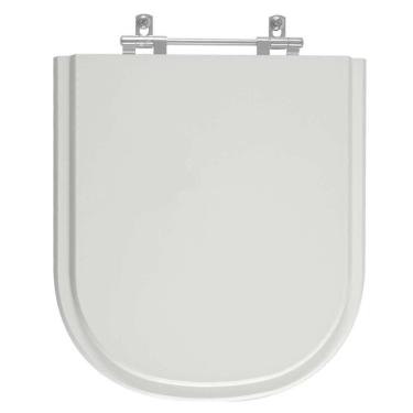 Imagem de Assento Sanitário Laqueado Loren Luna Cinza Claro Para Vaso Lorenzetti
