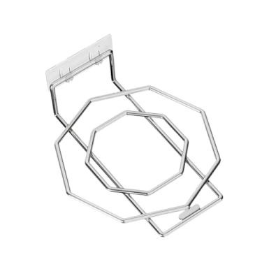 Imagem de FytStycale Prateleira para Pia, Suporte para Pia, Utensílios Domésticos, Organização, Prateleira, Organizador Multifuncional para Debaixo Do Armário, Suporte Par, aÇo InoxidÁvel, Tamanho real