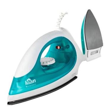 Imagem de Ferro De Passar A Seco 1300W Kian Verde 127V, 110V