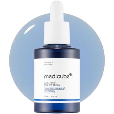Imagem de Medicube Zero Pore One-Day Serum 1,01 fl.oz – Soro noturno de ressurgimento com complexo de aperto de poros – 15,2% AHA+BHA+PHA e 2% de Niacinamida – 10,8% de redução na aparência