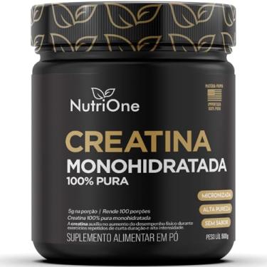 Imagem de Creatina Monohidratada 100% Pura Micronizada 500g | Alta Pureza e Desempenho Físico – Nutrione