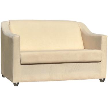 Imagem de Namoradeira Decorativa Para Sala Recepção Manicure Consultório Escritório Mila Suede