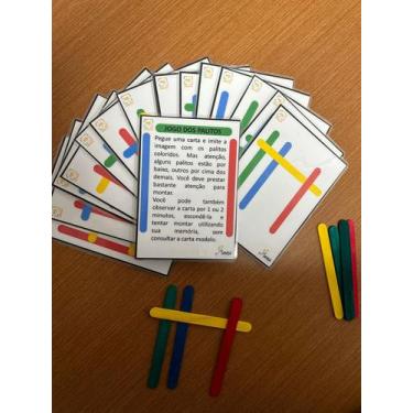 Imagem de Jogo dos Palitos - Estimula a concentração para Idosos e Adultos - Sen