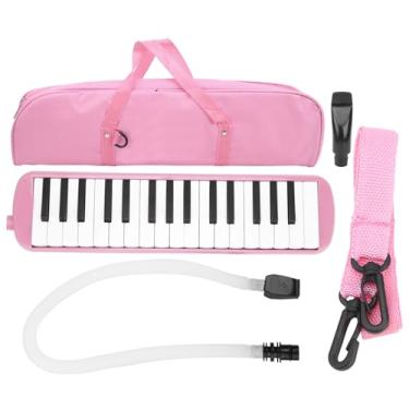 Imagem de AYNEFY Piano Melodica Melodica, Instrumento Melódico de 32 Teclas Teclado de Piano Aéreo Soprano Pianica para Iniciantes Treinamento Musical Presente para Adultos Instrumentos Musicais de Maçarico
