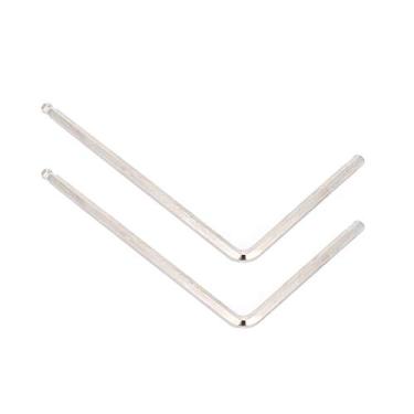 Imagem de Cryfokt Chave de Haste de Treliça de Guitarra, Aço Durável 4mm/5mm para Ajustar o Pescoço Reto, para Guitarristas (5mm/0,2 pol.)