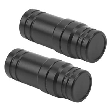 Imagem de Acouto 2 Unidades de Protetores de Junta de Bilhar de Plástico Preto - Acessórios Essenciais de Piscina para Pinos, Colares, Eixos e Fios de Articulação - Manutenção Perfeita de Tacos de Bilhar