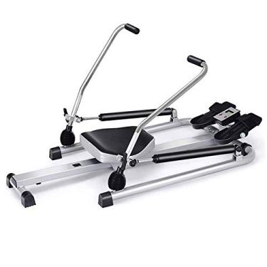 Imagem de Máquina de remo, máquina de remo hidráulica doméstica, equipamento de fitness de remo multifuncional interno, para uso doméstico e na academia