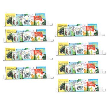 Imagem de Estantes Flotantes de Acrílico Transparente HBlife Paquete de 8 de 61 