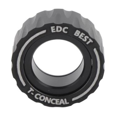 Imagem de Jectse Anel de Inquietação, Brinquedo Giratório de Engrenagem de Liga de Alumínio para Alívio do Estresse Com Som Nítido, para Adultos e Crianças Com Foco Em Viagens, Presentes de