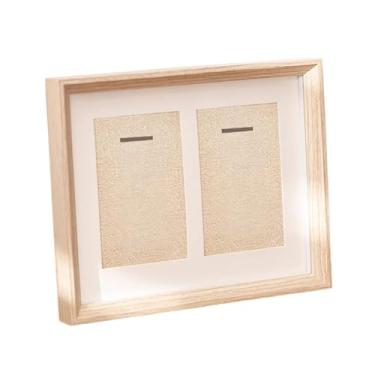 Imagem de predolo Caixa Organizadora para Exibição de Duas Medalhas, Elegante Porta-Medalhas, Moldura para Fotos, Pins, Distintivos de Futebol, Patches e Corredores, Style B