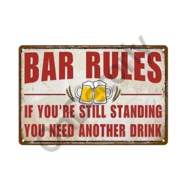 Imagem de Placa De Metal Vintage Para Bar, Pub, Clube, Man Cave, Arte De Parede 