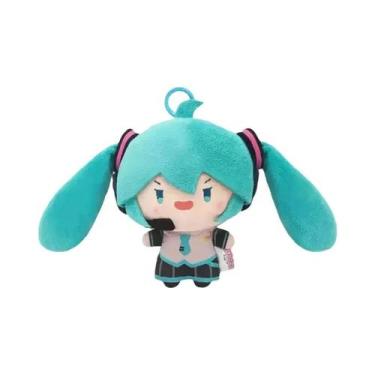 Imagem de Boneca De Pelúcia Hatsune Miku Com Dupla Rabo De Cavalo, Pingente, Mod