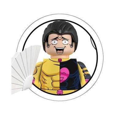 Imagem de Blocos De Montar Jujutsu Kaisen Mini Figuras De Ação Itadori Yuji Gojo