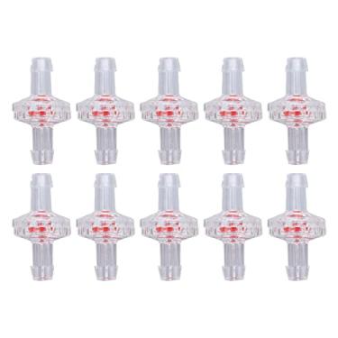 Imagem de Válvula de retenção PP mangueira de plástico diafragma de parada de água alimentação de entrada de ar com escopo para alimentos bebidas equipamentos indústria química (5 mm transparente)