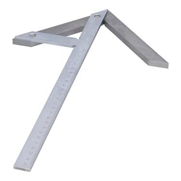Imagem de Acouto Régua de Calibre Central Alto para Medições Precisas de ângulos Em Marcenaria, Metalurgia e Artesanato