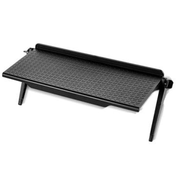 Imagem de SOMKB Prateleira de exibição de tela de TV ajustável para monitor de computador, suporte de mesa, suporte de TV, monitores de TV, suporte simples (ZWJ-H-3)