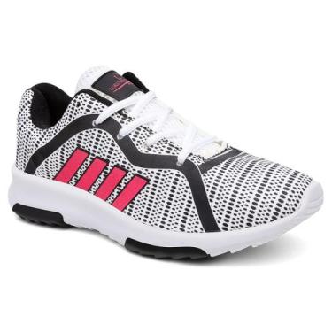 Imagem de Tênis SPT Feminino Academia Caminhada Super Leve, Branco, 37