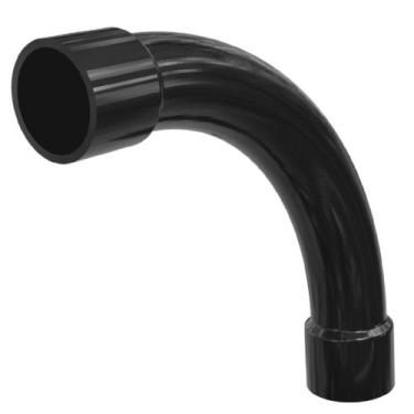 Imagem de Curva Standard 90 com 2 Bolsa Preto 1"" - E020121020 - WETZEL