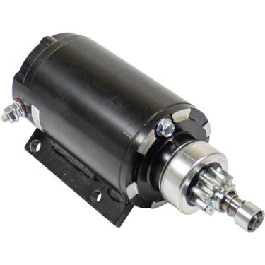 Imagem de Electrical SAB0147 Starter Compatible With/Replacement For Omc Evinrude Outboard 15 25 30 40 50 60 65 75 90 Hp 2004-2011, 586768 10599640, 5358 Arco 2-2796-2 5909 10599640 410-21087 4-6826 MOT2013