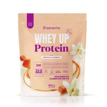 Imagem de Whey Up 3W - 900g Baunilha & Caramelo - Sanavita-Unissex