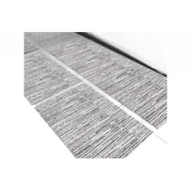 Imagem de Tapetes de cozinha e passadeiras antiderrapantes - várias estampas(Kit 3 Peças,M8 Risco Preto)