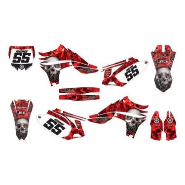 Imagem de Adesivo Moto Cross Trilha Yamaha Yz 450f 2010 A 2013 Lm277 - ORAJET