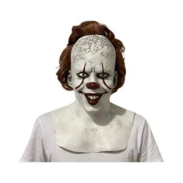 Imagem de Máscara De Halloween De Palhaço De Terror, Máscara De Silicone Para Fa