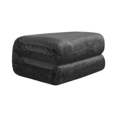 Imagem de Cobertor De Flanela De Coral Quente, Imitação De Pele De Mink, Cor Sól